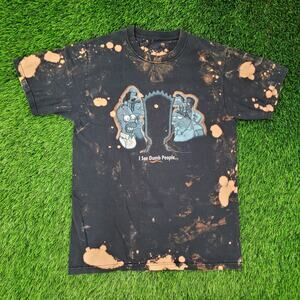 The-Simpsons Funny 6th Sense Parody Shirt Small 18x26 I See Dumb People